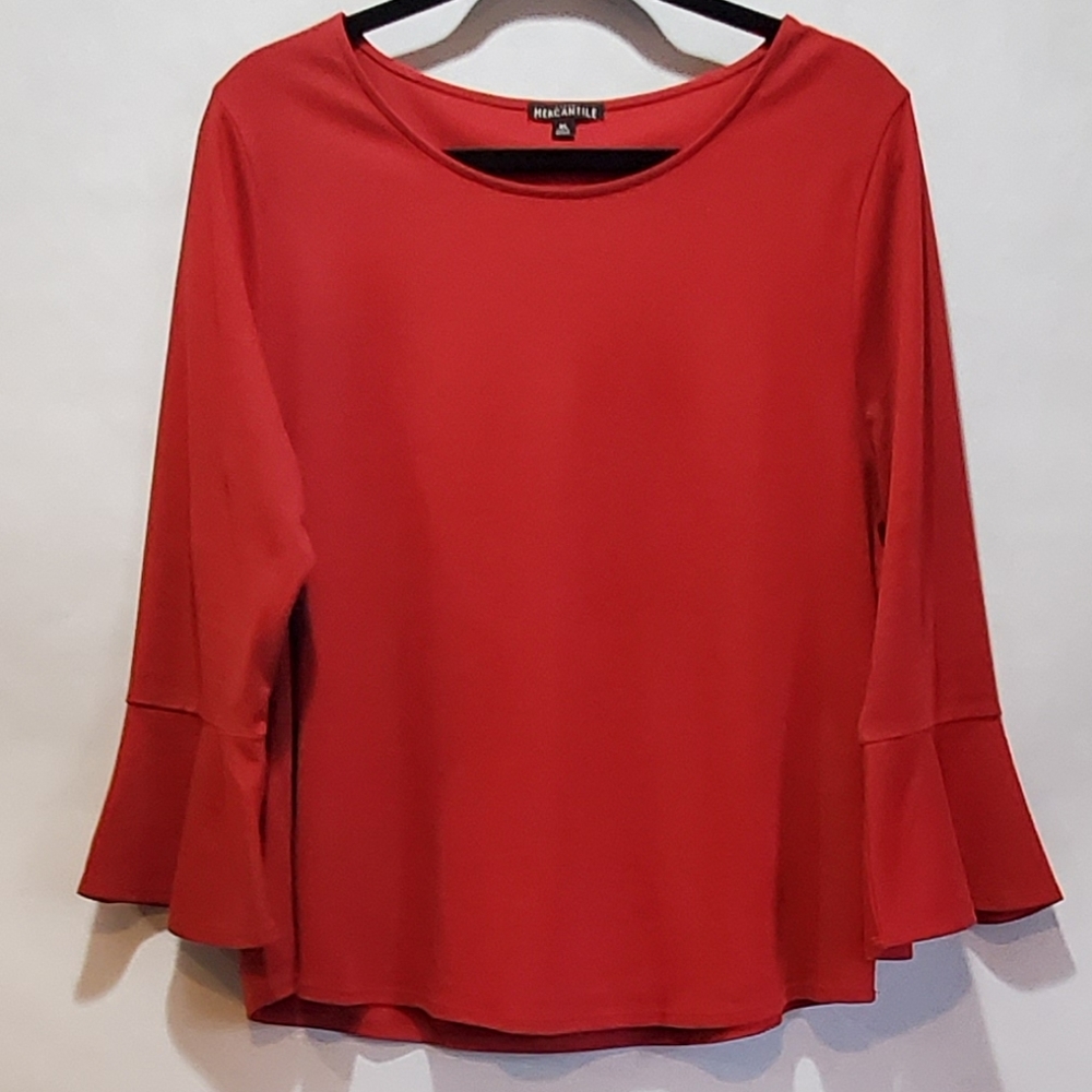 J.Crew Mercantile Bell Sleeve Top